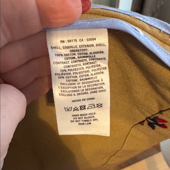 Anthropologie Cartonnier Floral Embroidered Tan Trench Coat - Picture 6 of 11